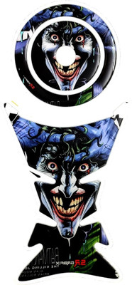 Automopix A_BL skull Combo_17_06_23_07 Bike Tank Pad