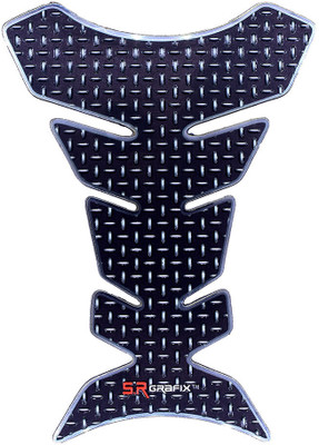 Automopix NEW_M TP BK Dot Bike Tank Pad