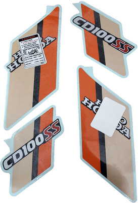 Automopix CD 100 SS Bike Tank Pad