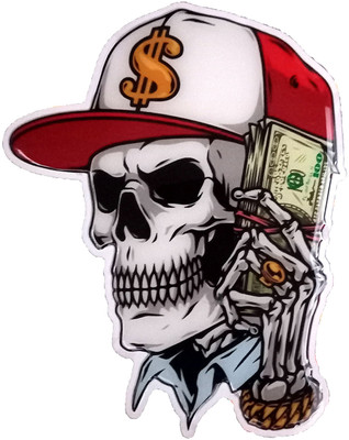 S.R Grafix GHOST $ Bike Tank Pad