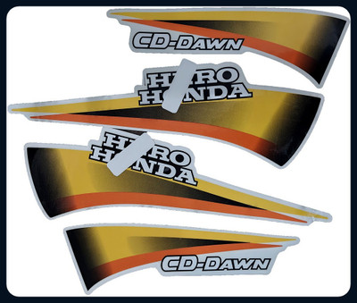 Automopix NEW_HH Yellow CD_Dawn Bike Tank Pad