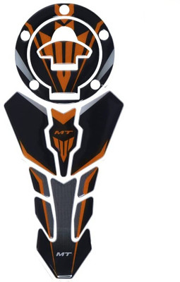 A1GRAPHIX MT-15 Compatible Tank Pad Combo+Keyring (c) Bike Tank Pad