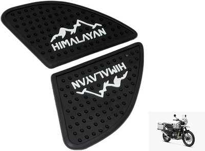 road religion Anti Slip Silicone Tank Pad/Thai Pad Waterproof for RE Himalayan black Bike Tank Pad