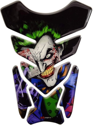 Automopix NEW_Joker blk Bike Tank Pad