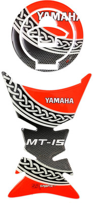 Zardosishop MT-I5 Chain Red Bike Tank Pad