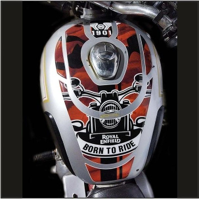 GRAPHIX DESIGN Sticker & Decal for Bike(Multicolor)