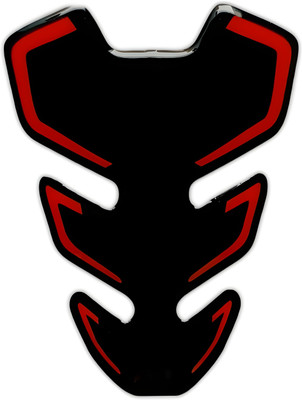 BIKEBUDDY Tank Pad Pulsar and All Bikes Tank Pad Colour (Red,Black) Bike Tank Pad