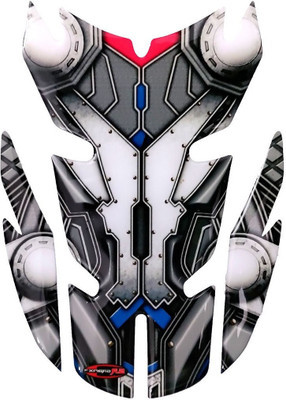 Automopix A_SR A22 DEMON GRY DOOR TP 30 Bike Tank Pad
