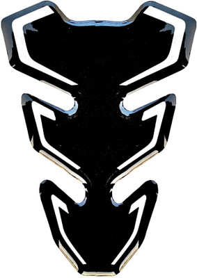 Cubeon White Tank Pad For Pulsar Bike Tank Pad