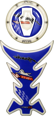 Automopix A_Apache 160 Blue Bike Tank Pad