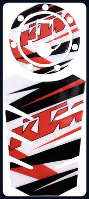 Automopix NEW_K T M_6 Bike Tank Pad