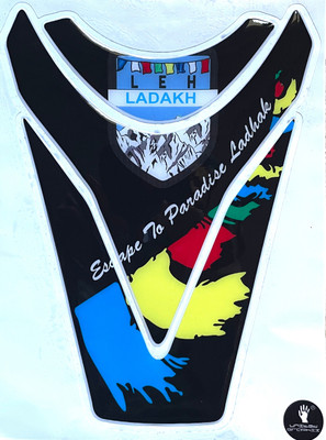 Raumah Universal Ladakh Bike Tank Pad/ Tank Pad for Bike / Fit for all bikes Bike Tank Pad