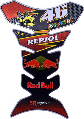 SR GRAFIX M TP46 redbull dr. Bike Tank Pad