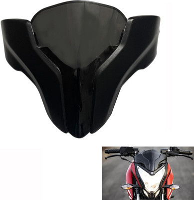 Shiv Ambba Windshield for Pulser NS200 / NS160 / NS125 | Stylish Design Bike Windshield