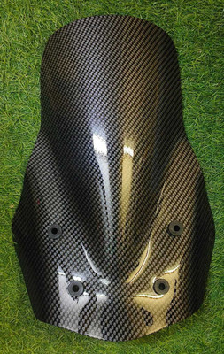 Am Auto Burgman Carbon Finish Bike Windshield