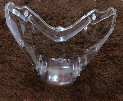 AOWBIKES Head Light Glass For Pulsar 220 Cc Bike Windshield