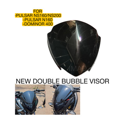 imad NEW VISOR FOR DOMINAR Bike Windshield