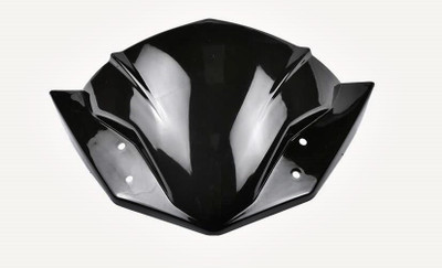 OBEROI'S TRADERS Universal Small Headlight Visor Glass Wind Deflector for All Scooty and Bike Windshield