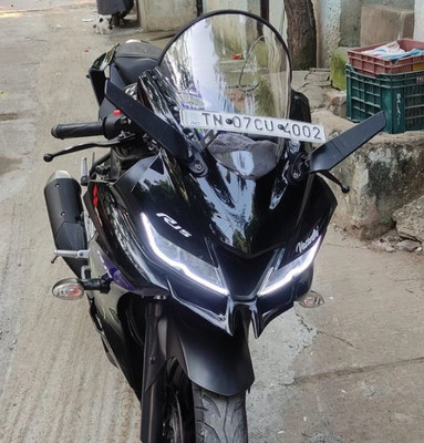 HARP MODZ Yamaha R15 V3 Indonesian Bubble Visor Transparent White Bike Windshield
