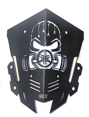 SELVIKE METAL VISER MT15 BLACK Bike Windshield