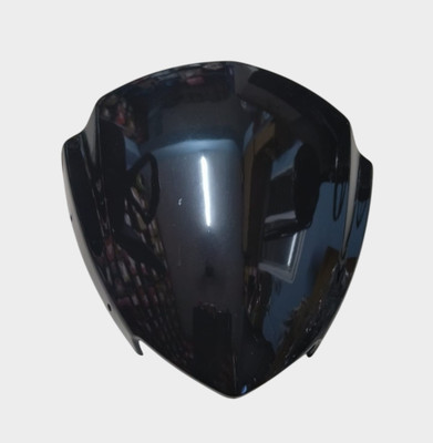 meenu arts Dominor Short Visor Glass Bike Windshield