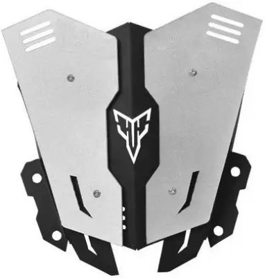 SRPHERE NEW DESIGN DOUBLE COLOUR METAL VISOR FOR YAMAHA MT15 Bike Windshield
