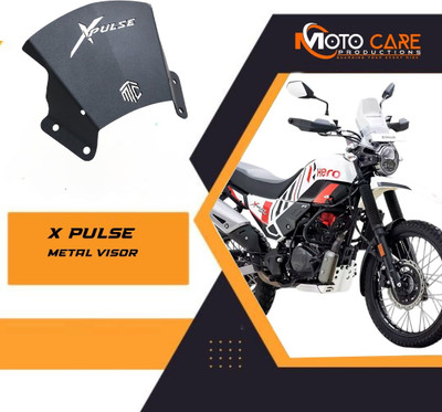 auto trends X PULSE METAL VISOR Bike Windshield