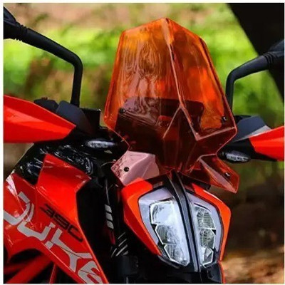 AOWBIKES X VISOR ORANGE Bike Windshield