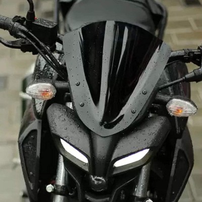 STANDWAY Universal Visor Front Headlight Windshield Bike Wind Deflectors Windscreen Bike Windshield