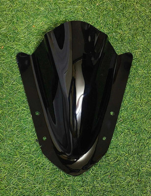 Am Auto Double Bubble Visor Aerox155 Bike Windshield