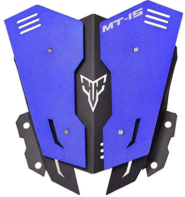 X-speed Heavy Quality Metal Visor for MT-15 Bike Windshield