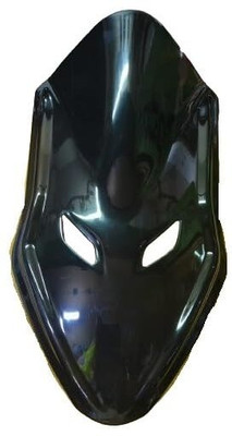 AOWBIKES Dominor Long Cat Eye Visor Bike Windshield