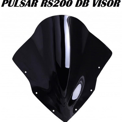 BB Racing Bajaj Pulsar RS200 DB Visor Bike Windshield