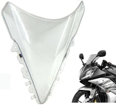 SAE R15 Version 1 and 2, V1 V2 Transparent Visor Glass Bike Windshield