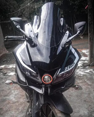 auto trends DB Visor for R15 V3 Bike Windshield