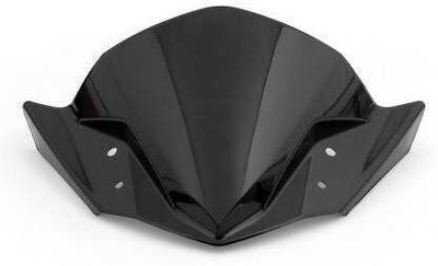 AOWBIKES STU-MINI-DIO-VISOR-BLK-05 Bike Windshield
