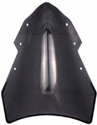 AOWBIKES VISOR-BLK-1.13 Bike Windshield