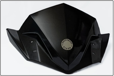 Am Auto FZ Universal Bubble Visor Bike Windshield