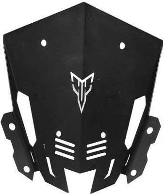 Bike World MT15 METAL VISOR Bike Windshield