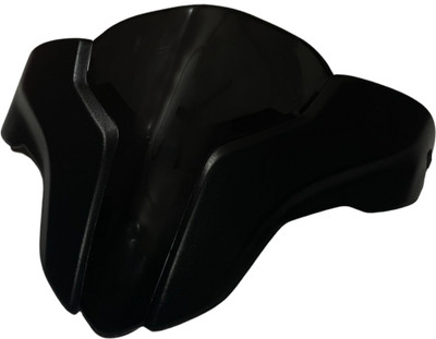 Digital Craft Head Light Visor Glass Compatible for Pulsar NS200. Bike Windshield