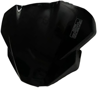 Shiv Ambba Visor Glass Windshield for Apache 4V BSVI | Aerodynamic Design Bike Windshield