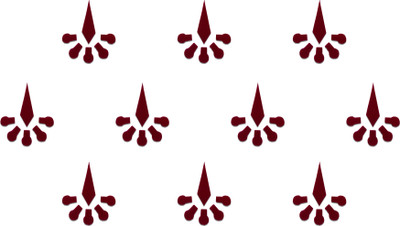 Comet Busters Maroon Handcrafted Bindis For Women (10mm)(BIN259) Forehead Maroon Bindis(Basic Bindi)
