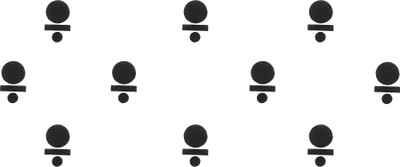 Comet Busters Handcrafted Traditional Black Bindi For Women (BV058) Forehead Black Bindis(Indian Bindi)