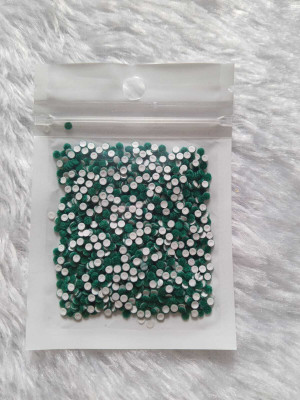 KRUPANIDHI FASHION Bindi Size 0000 Women Green Bindis Forehead Green Bindis (Plain Round) Women & Girls Green Bindis(Plain Bindi)