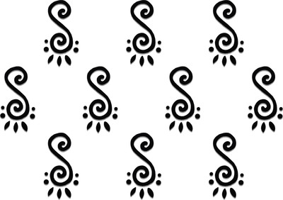 Comet Busters Handcrafted Black Bindis for Women (15 mm) (BIN143) Forehead Black Bindis(Black Basic)