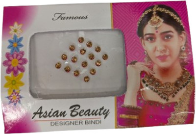 Urban Magic Bindi Designer 2 Forehead Red Bindis(Bindi Designer)