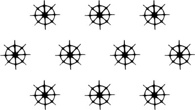 Comet Busters Fancy Black Bindis (BIN1243) Forehead Black Bindis(Basic)