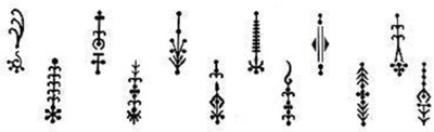 Comet Busters Beautiful Fancy Black Bindis Forehead Black Bindis(Indian Traditional Designer Bindi)