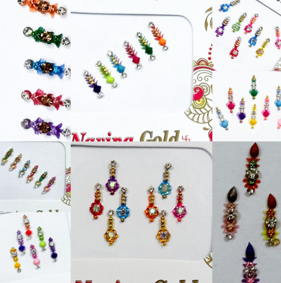 NAVEENA ENTERPRISE BINDI SHAGUN FACE Multicolor Bindis(MIX)