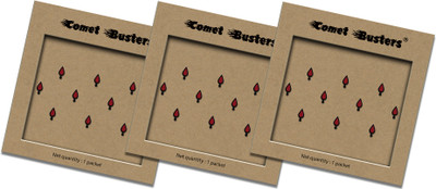 Comet Busters Tear Drop Shaped Traditional Maroon Bindi (8mm) Forehead Maroon Bindis(Indian Bindi)